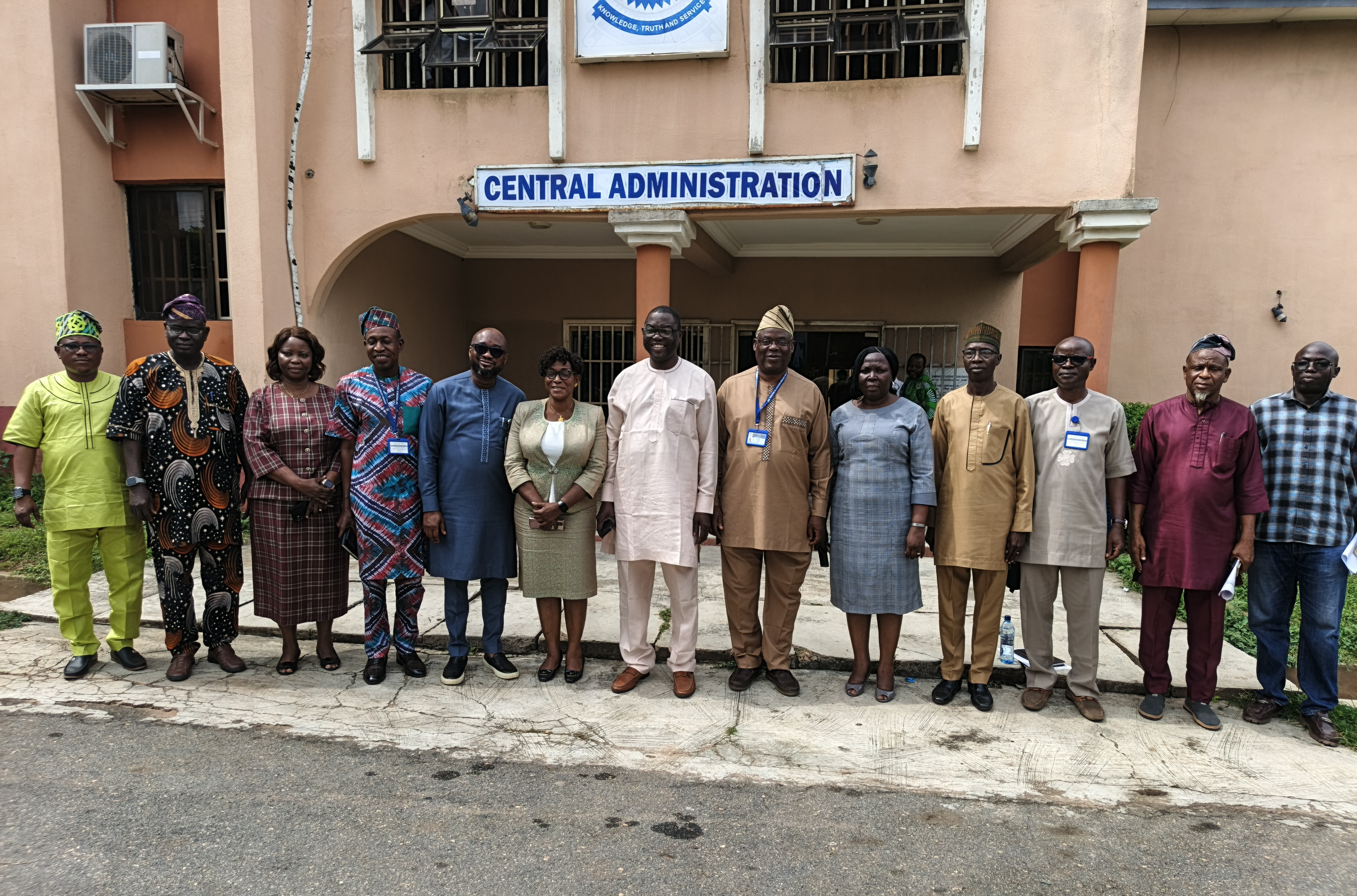 TETFUND BOT Member, Hon. Sunday Adepoju visits Alayande Varsity