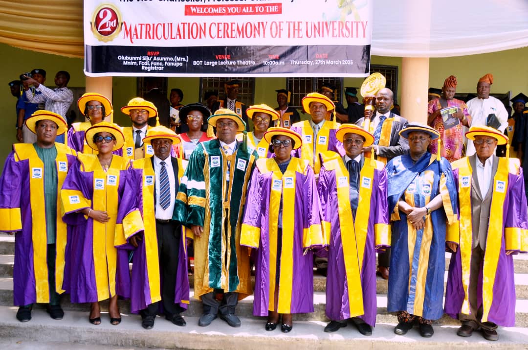 2024/2025 Matriculation Ceremony 