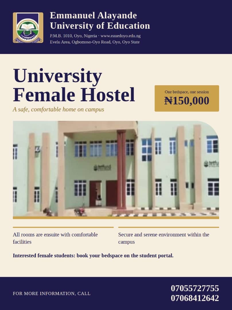 EAUED FEMALE HOSTEL