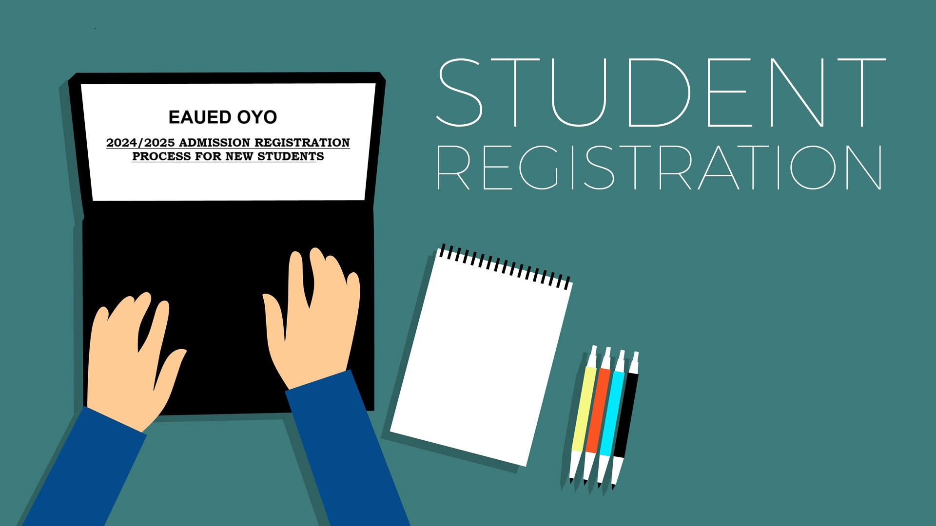 2024/2025 ADMISSION REGISTRATION PROCESS FOR NEW STUDENTS 